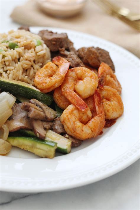 I just made this tonight and doubled the recipe and every bit is gone! Hibachi Shrimp and Steak | Recipe | Hibachi shrimp, Steak ...
