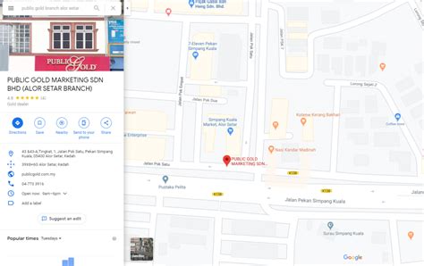 Visit this page for more info. Public Gold Alor Setar - Emas2U - Tips Pelaburan Emas