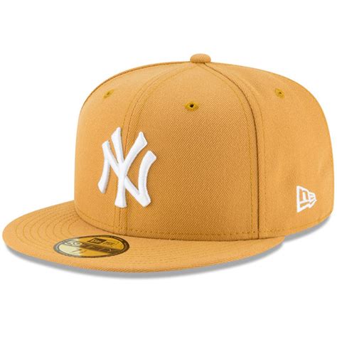 New Era New York Yankees Gold Fashion Color Basic 59fifty Fitted Hat