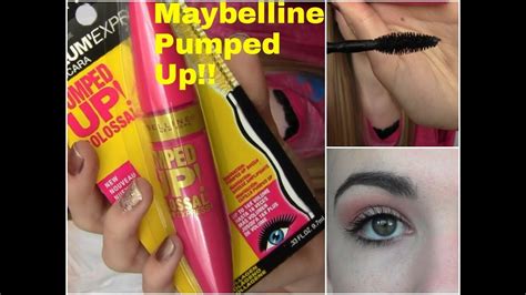 Maybelline Pumped Up Mascara First Impression♡ Youtube