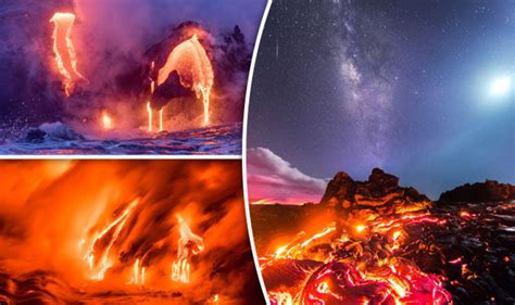 Photographer Captures Moon Meteor Lava And The Milky Way On Camera