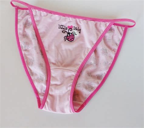 Tammy Girl 12 13yrs Marshmallow Rosa Canzoncillos Bikini String Poss