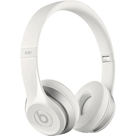 beats by dr dre solo2 wired on ear headphones white mh8x2am a