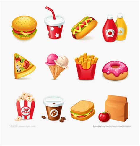 Hamburger Hot Dog Fast Food Junk Food Clip Art Unhealthy
