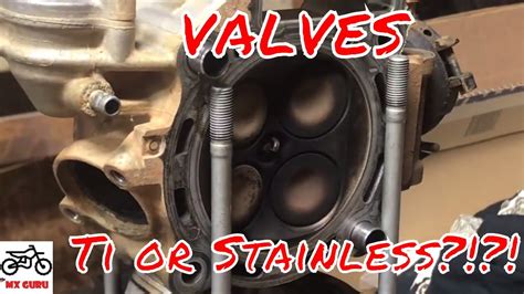 Tech Tip Stainless Or Titanium Valves Which Is Better Youtube