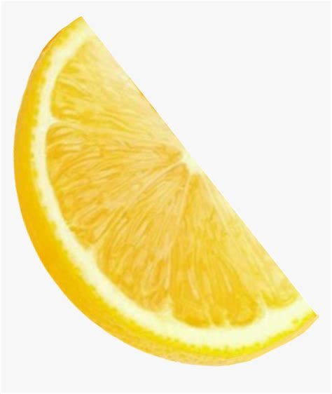 Lemon Lemonade Orange Slice Yellow Friut Yummy Bright Orange Hd Png