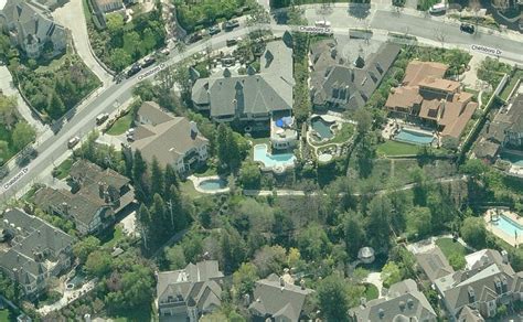 Amazing Aerial Photos Of Rapper Mansions Celebrity Net Worth