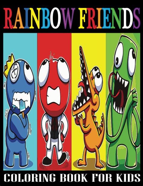 Buy Rainbow Friends Coloring Book Rainbow Friends A Great Collection