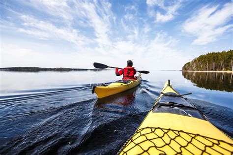 Finland Travel Canoeing And Kayaking On Lake Saimaa