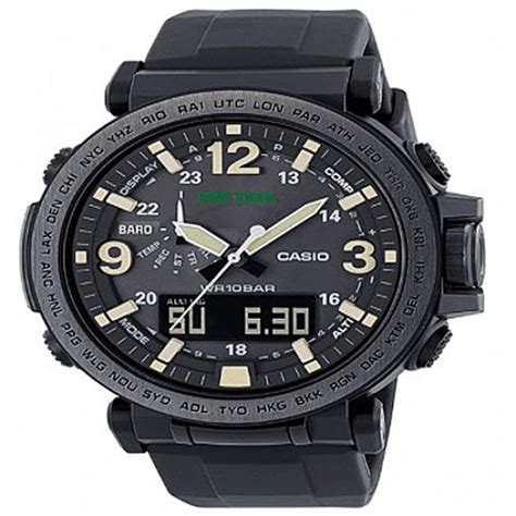 Casio Mens Prg 600y 1cr Pro Trek Quartz Resin And Silicone Casual Watch