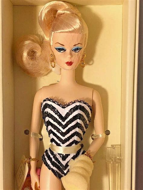 barbie silkstone fashion model debut le 50th anniversary doll nrfb n5006 mattel