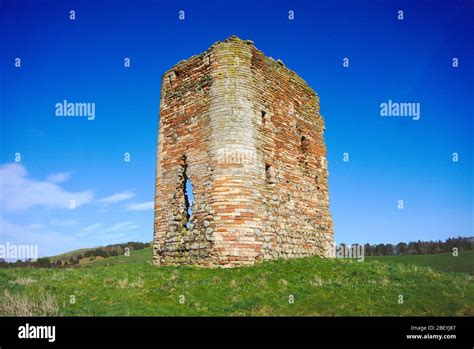 Ruin Of The 16th Century Corsbie Tower Or Castle A Scheduled