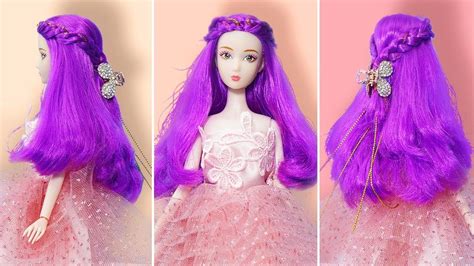 Barbie Hairstyles Tutorial Gorgeous Party Hairstyles For Barbie Dolls