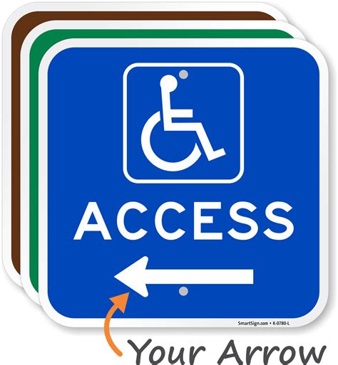 Ada Accessible Entrance Signs Accessible Signs