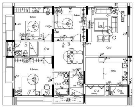 Take a wire to connect the doorbell transformer to the chime. Image result for Electrical Wiring Diagram 3 Bedroom Flat (With images) | Floor plan drawing ...