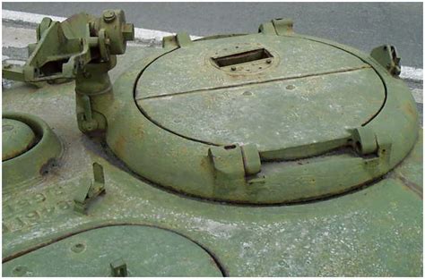 The Top Of A Later Sherman Turret With The Commander Hatch