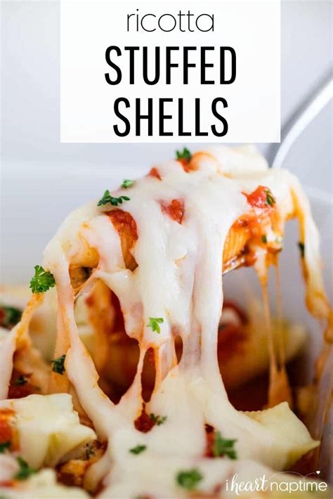 The ingredients list is as short as it is simple first, we'll flatten the piece of gluten free pasta dough a bit and flour it generously on both sides. Ricotta Stuffed Shells | Recipe | Stuffed shells, Cooking ...