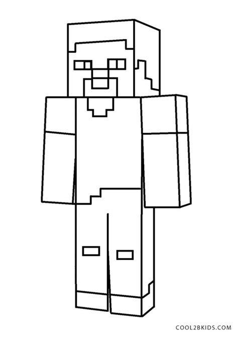 Free Printable Minecraft Coloring Pages For Kids