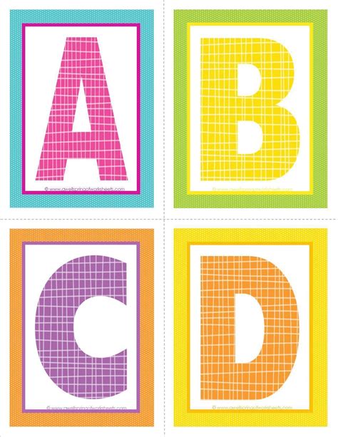 Free Printable Alphabet Letters Pdf