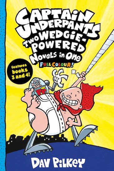 Captain Underpants Captain Underpants Two Wedgie Powered Novels In One Scholastic Shop