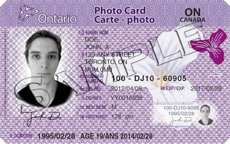 Ontario Photo Card International Education Centre