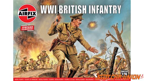 Airfix Vintage Classics Wwi British Infantry 176 Slot Car Union