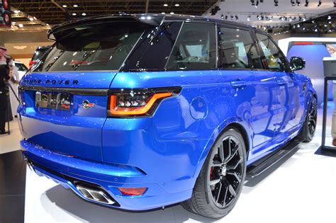 Get information and pricing about the 2017 land rover range rover sport, read reviews and articles, and find inventory near you. 2018 Range Rover Sport SVR showcased at the 2017 Dubai ...