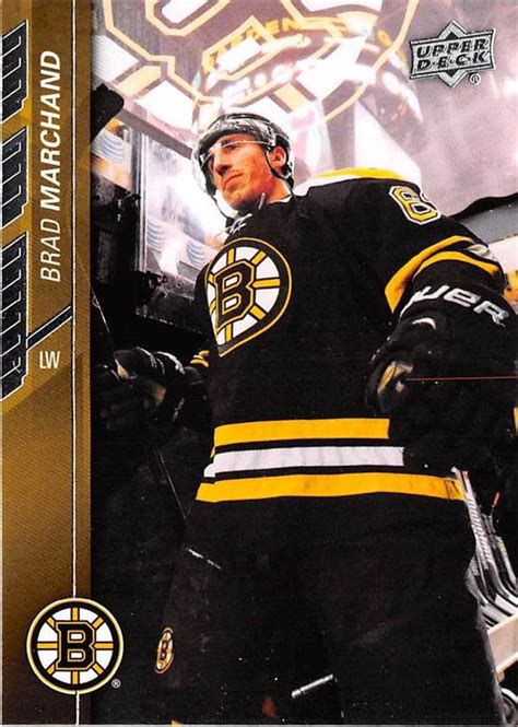 Brad Marchand Hockey Card 2015 Upper Deck 14 Boston Bruins Stanley