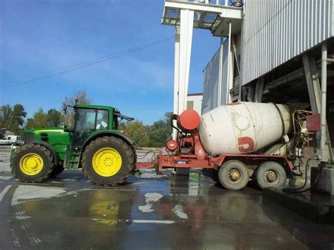Tractor Trailer Mixer... (With images) | Mixer truck, Concrete truck
