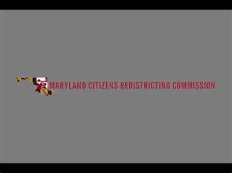 Maryland Citizens Redistricting Commission Baltimore County Public