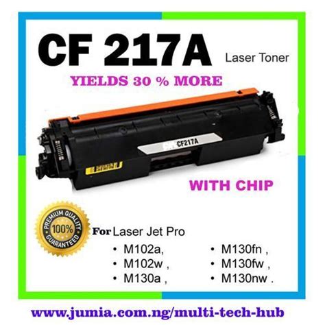 Generic 17a Cf217a Toner Cartridge For Hp Laserjet Pro Mfp M130