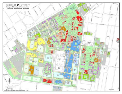 Vanderbilt Color Campus Map Sex Segregation Fraternities And Sororities