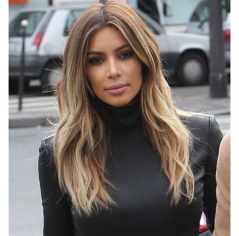 Kim Kardashian Ombré Hair ️ Hair Styles Kardashian Hair Hairstyle