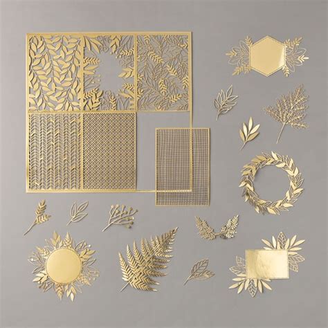 Wow Look With Forever Gold Laser Cut Specialty Paper Stamping With Linda
