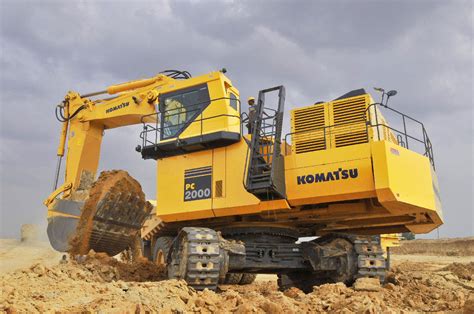 Komatsu Pc2000 Excavator Construction And Mining Equipment India Landt