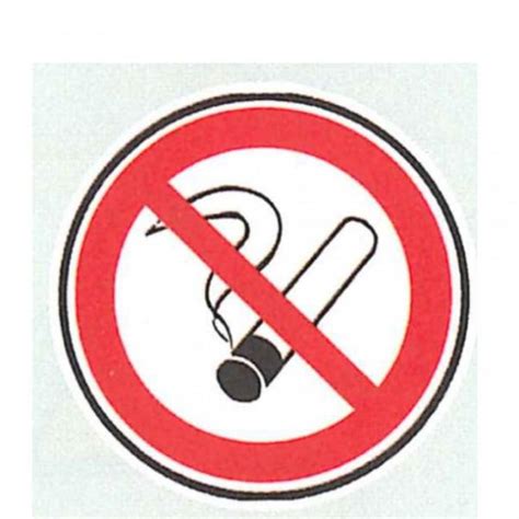 Pictogramme Interdiction De Fumer