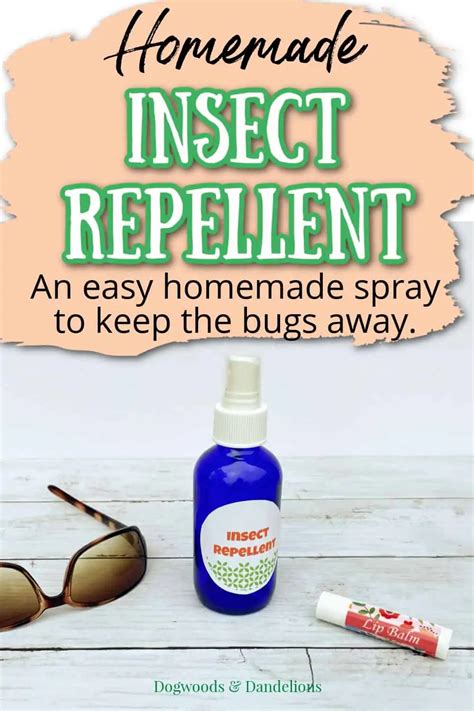 Homemade Insect Repellent Spray In 2021 Insect Repellent Homemade