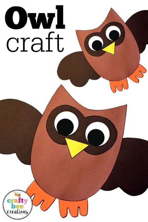 I Love Making This Owl Craft With My Kids During The Fall Time The