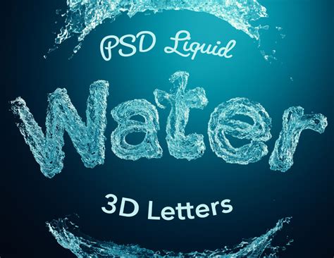 3d Letters And Fonts For Photoshop Gk Mockups Store