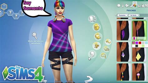 🌟los Sims 4 Creando Mi Sim Y Probandome Diferentes Outfits Youtube