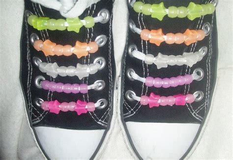 Use our vans laces guide to help measure. Decorating our shoe laces with beads | Beaded lace, Market day ideas