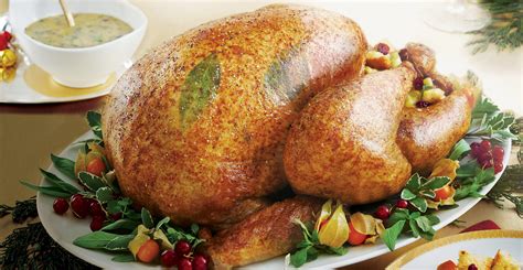 perfect roast turkey with cranberry stuffing foodland