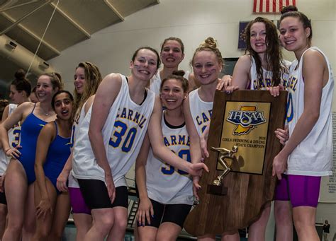 Carmel High School Girls Team State Champs 34 Years In A Row
