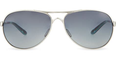 Oakley Chrome Aviator Sunglasses In Metallic For Men Lyst