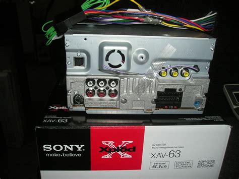 Автомагнитола Sony Xav 63 Магнитола Sony Xav 63