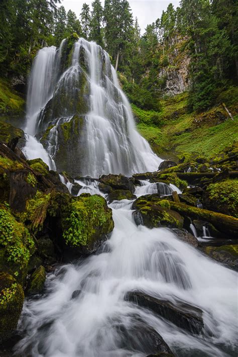 Falls Creek Falls Skamania County Washington Northwest Waterfall