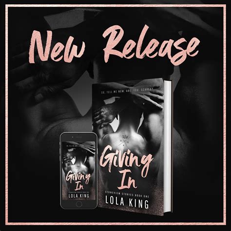 Stormy Nights Reviewing Bloggin Giving In By Lola King