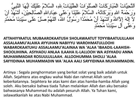 Bacaan Tahiyat Akhir Yang Betul Sesuai Sunnah Gambaran