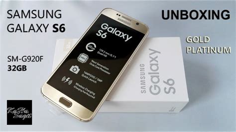 Je samsung galaxy s6 direct bij samsung bestellen? Samsung GALAXY S6 Gold Platinum - Unboxing - YouTube