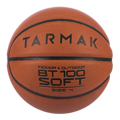 Bt100 Kids Size 4 Beginner Basketball Under Age 6 Orange Tarmak